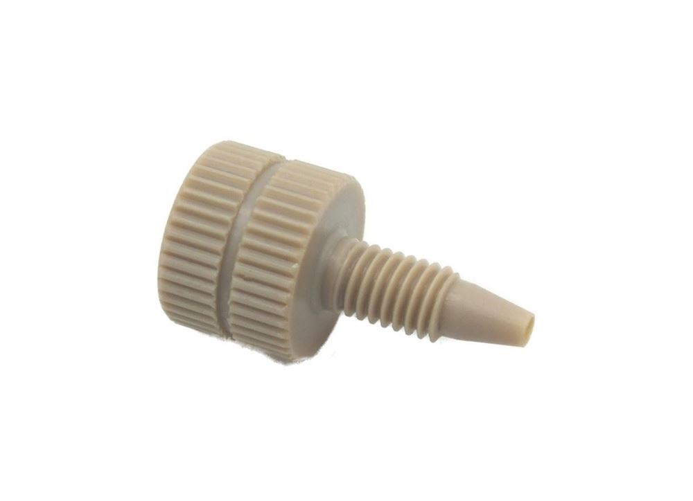 Picture of Fingertight One Piece Male Nut/Ferrule 10-32 PEEK for 1/16" OD Tubing